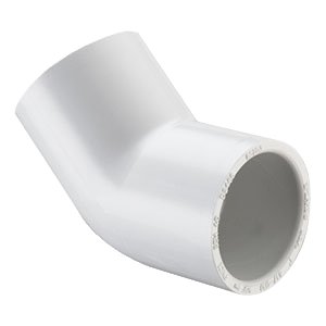 SS 45 Elbow Sch 40 - PVC Fittings